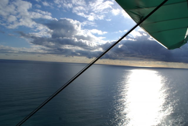  El mar desde el ala delta 
