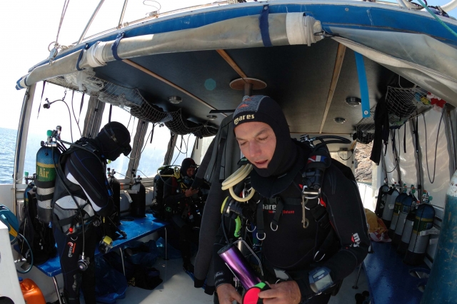 Área de buceo Barco 