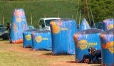 Partida de gotcha en Roma 500 tiros