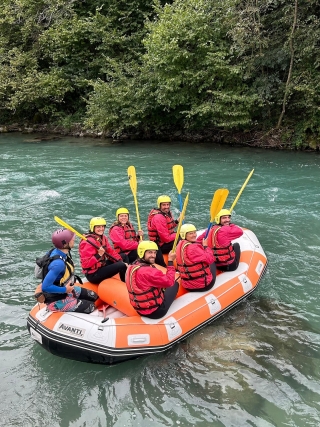 Rafting en la Stura del Demonle duranle 1h30