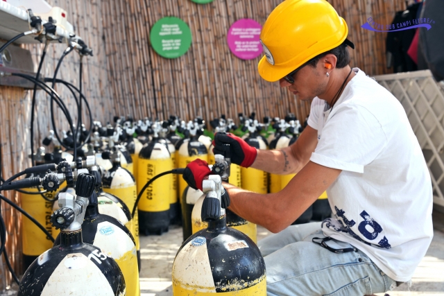  Preparando las botellas