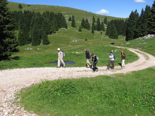 Caminando en Val di Fassa 