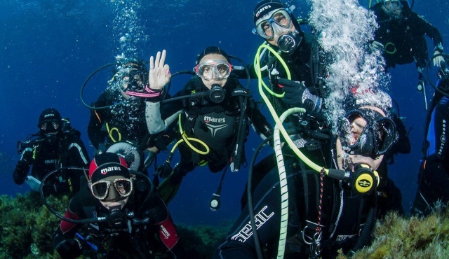 Residencia + semana de buceo Ustica Julio