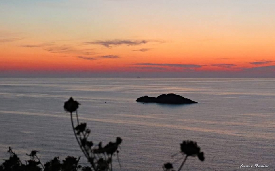  Panorama del atardecer