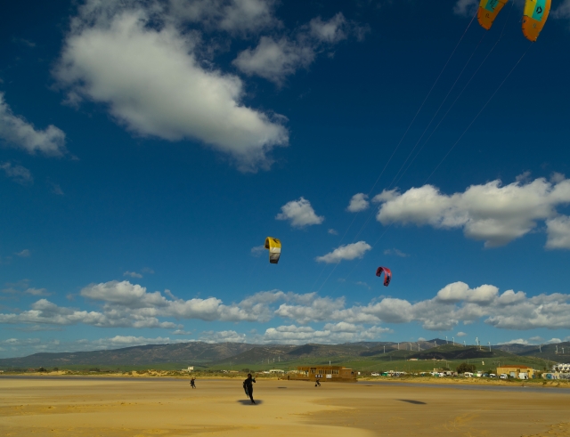  Panorama de la playa