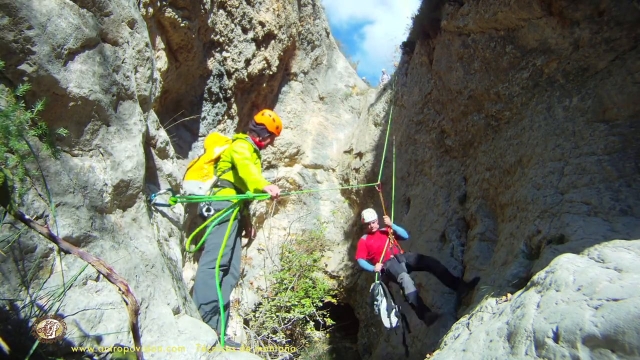  Descenso del acantilado