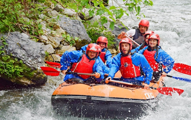  rafting en el Lao 