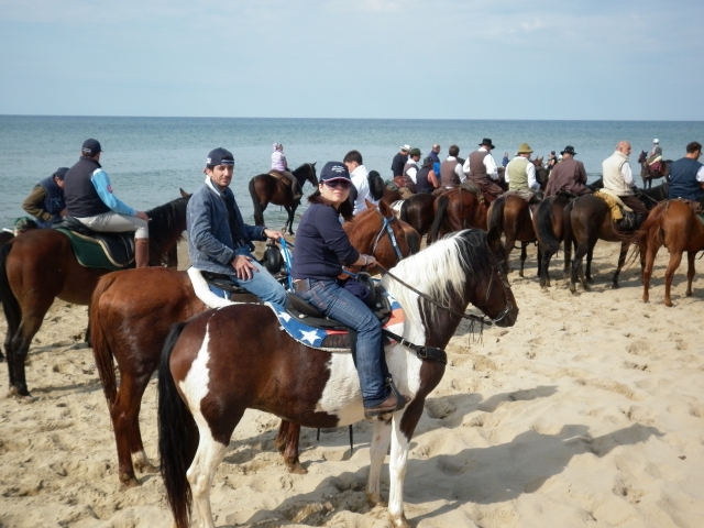 A caballo 