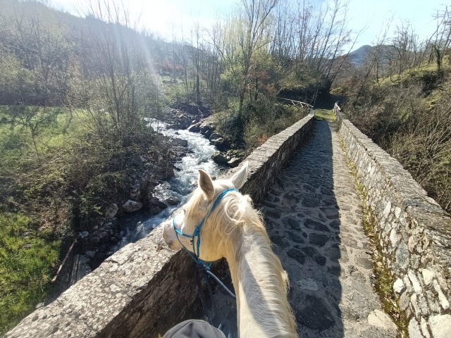 Paseo a caballo por las montañas (2h), Lacio-Umbría