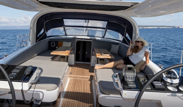  El solarium del barco