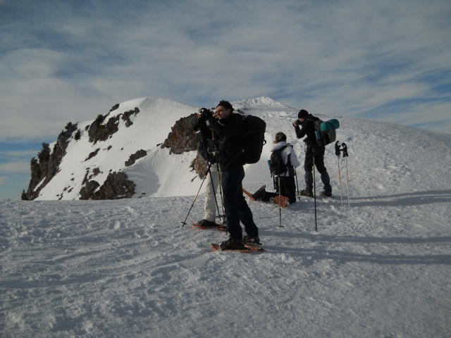 Venga y descubre la felicidad de andar con raquetas de nieve 