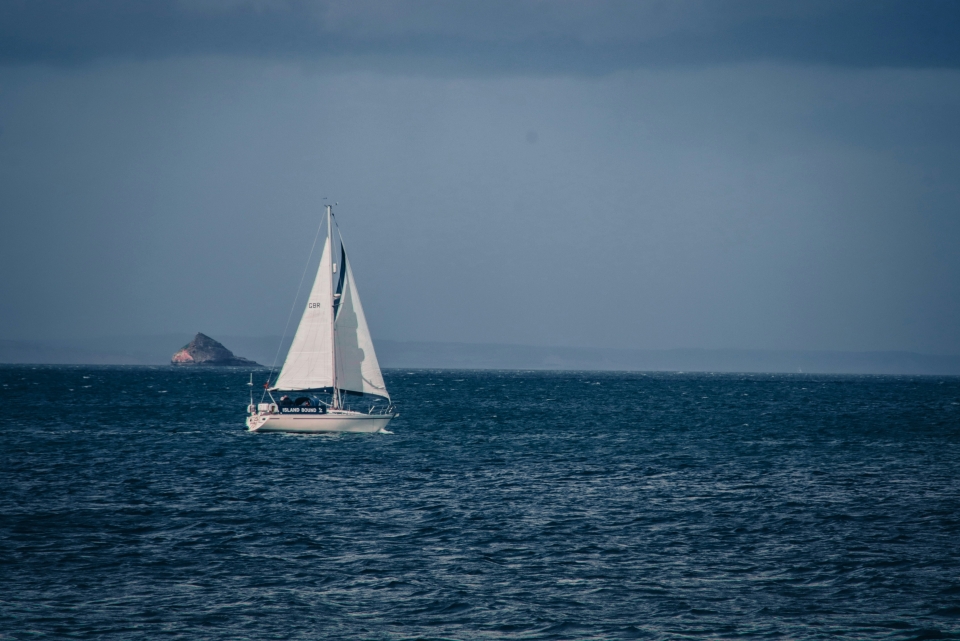 Nuestro barco en aguas sicilianas 