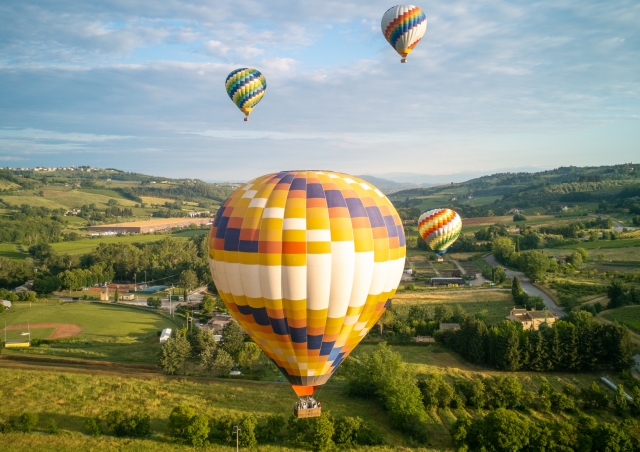 Volando en Toscana 