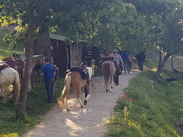  a caballo 