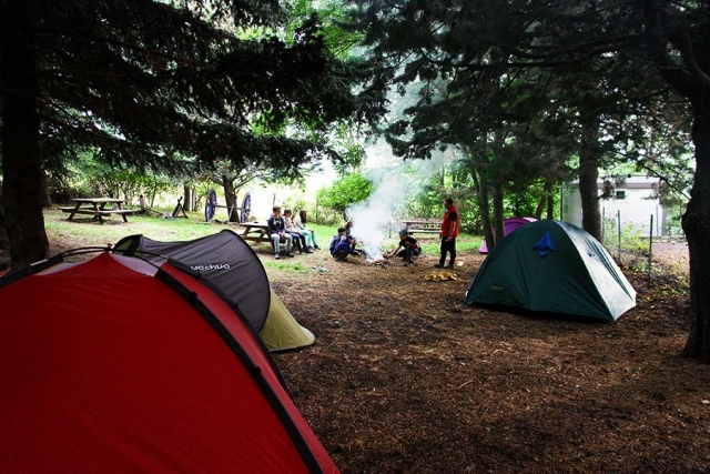 El campamento 