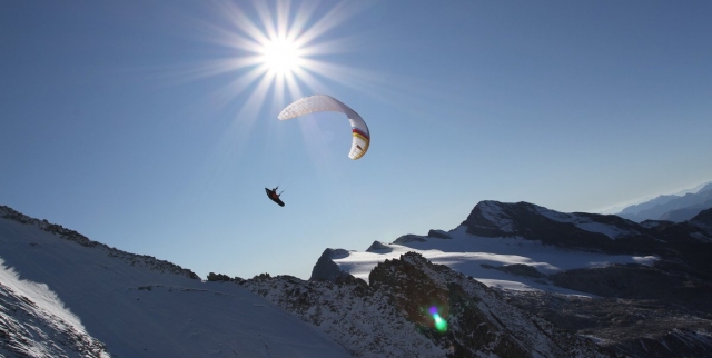  un día soleado en parapenle 