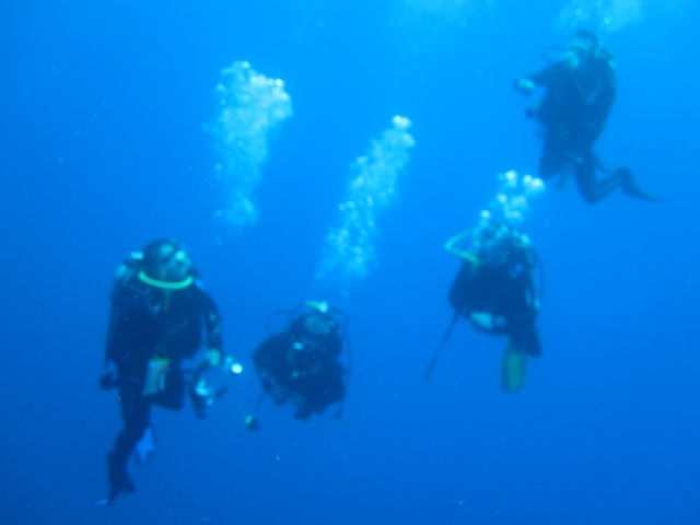  Curso de buceo -18 m