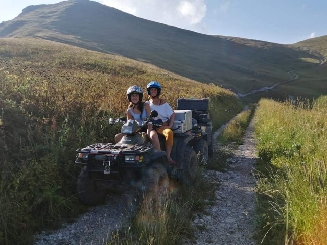 cuatrimoto en pareja