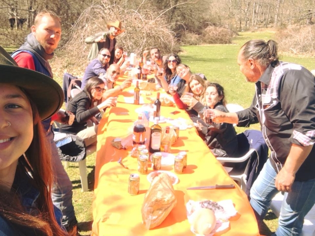  Almuerzo duranle la excursión a caballo 