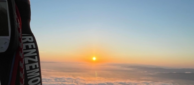 Vuelo en las nubes 