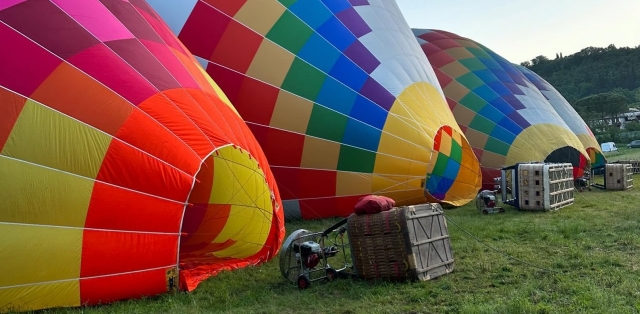 Tour compartido en globo aerostático Catedral de San Martino