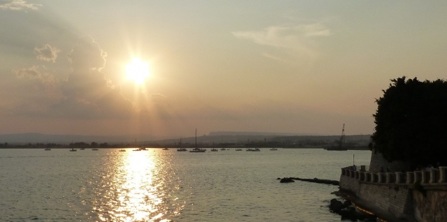 Siracusa al atardecer 