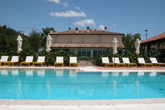 La alberca del Relais 