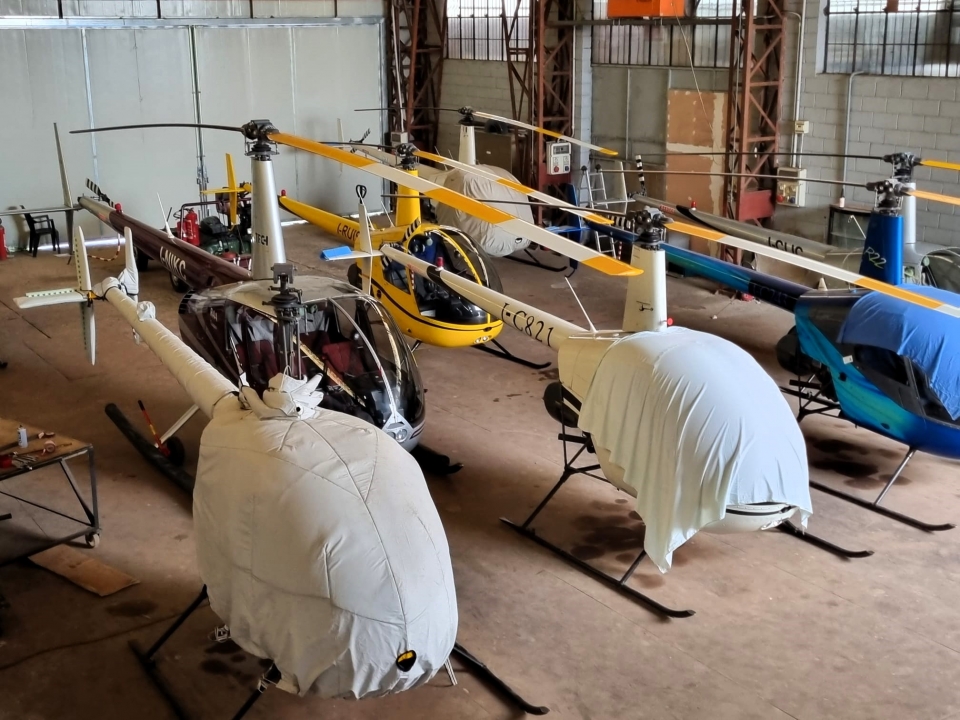  Nuestros helicópteros