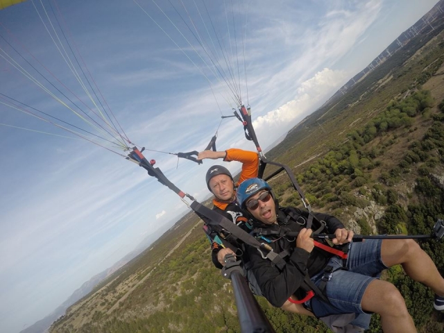 En los cielos de Cerdeña