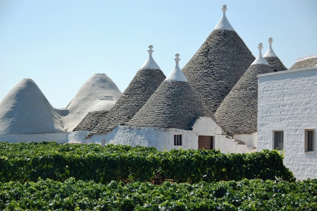  Los tejados de los trulli 
