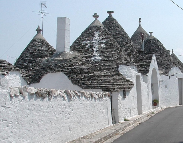  Los trulli típicos 