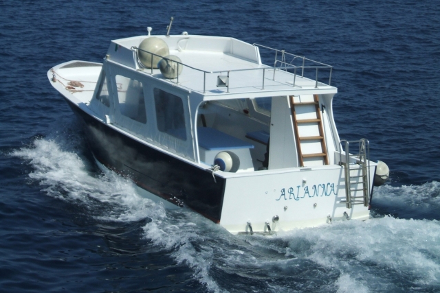 excursiones a bordo del Arianna 