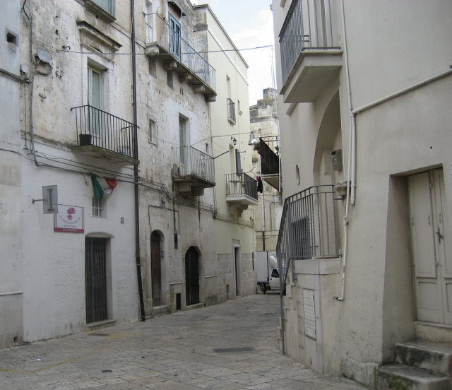Las callejuelas de Altamura 