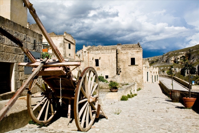  Los Sassi de Matera con el guía