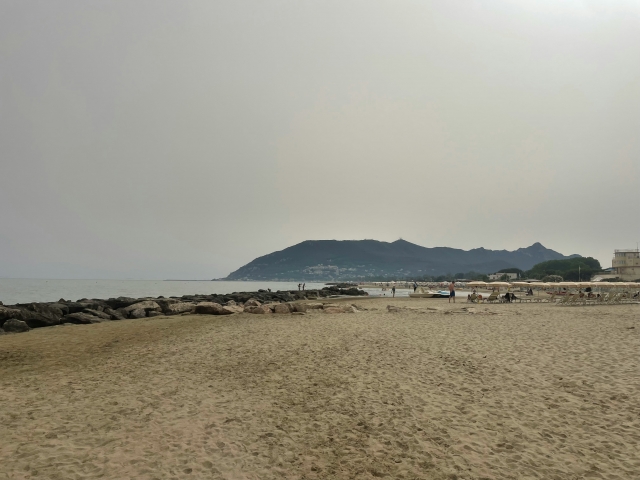  La playa de Circeo