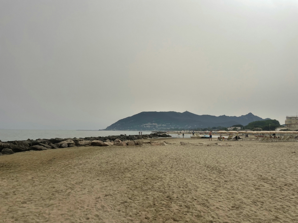  La playa de Circeo