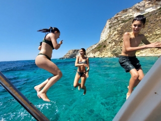 Mini crucero en barco por el Golfo de Cagliari 3h