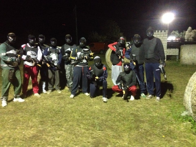  partido de gotcha nocturno en la arena 