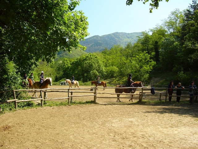  Las caballerizas en la cerro 
