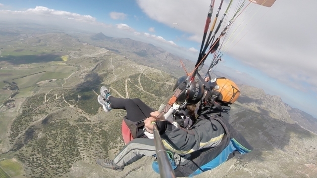  parapenle en Sicilia 