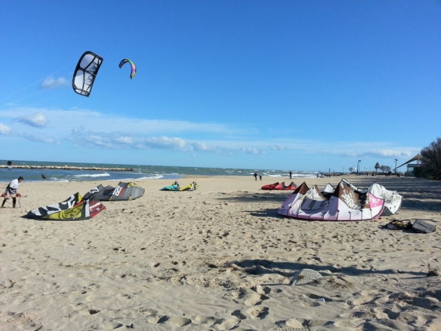  En la playa 