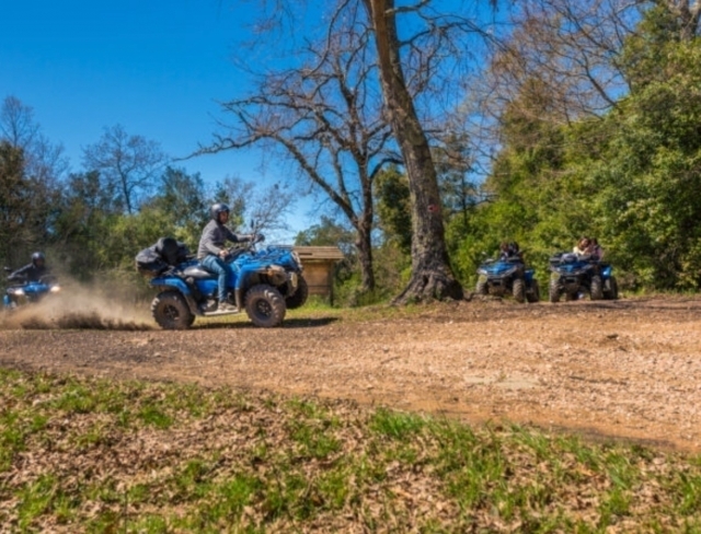  en cuatrimoto por la Maremma toscana 