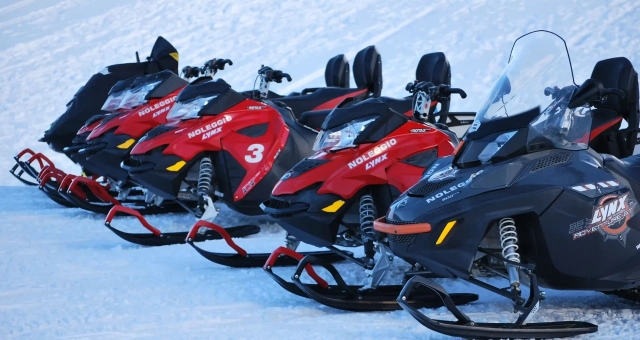 Pasajero en moto de nieve a Bassinale 1 hora.