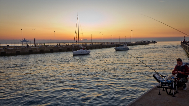  Fiumicino al atardecer 