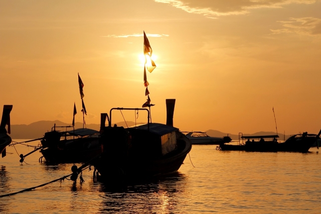 Paseo al atardecer 