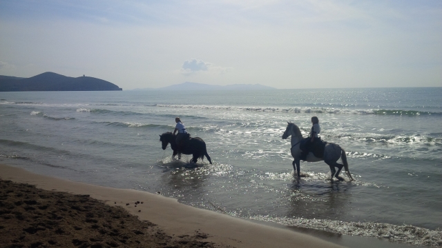  a caballo en el mar 