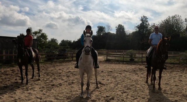 Paseo a caballo por el bosque de Ardicatto 1h