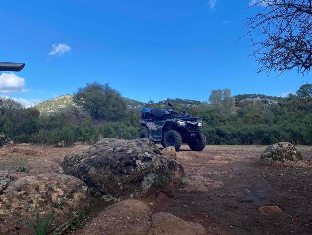 Uno de nuestros cuatrimotos modernos