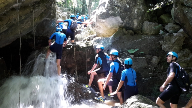  Subir el torrenle Finocchia 