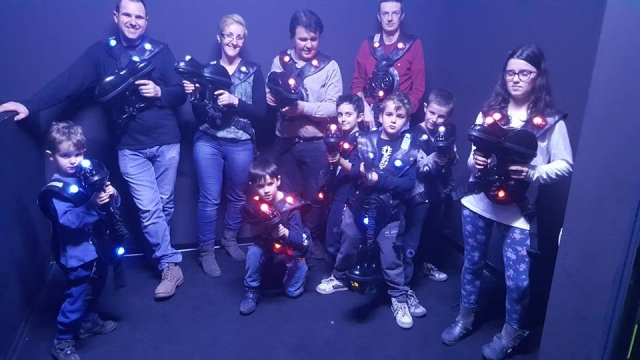 Diversión para mayores y niños